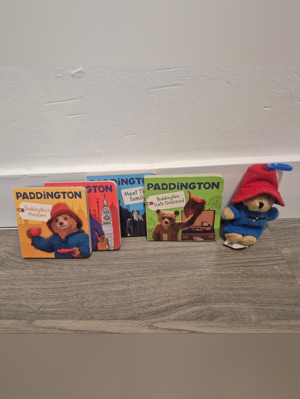 *5/$25* Paddington Bear Backpack Charm And Books